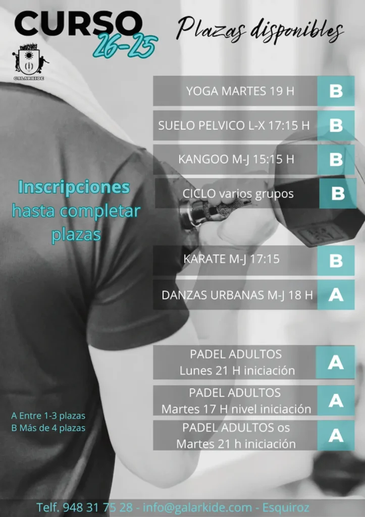 Actividades 2025-2026 en GALARKIDE