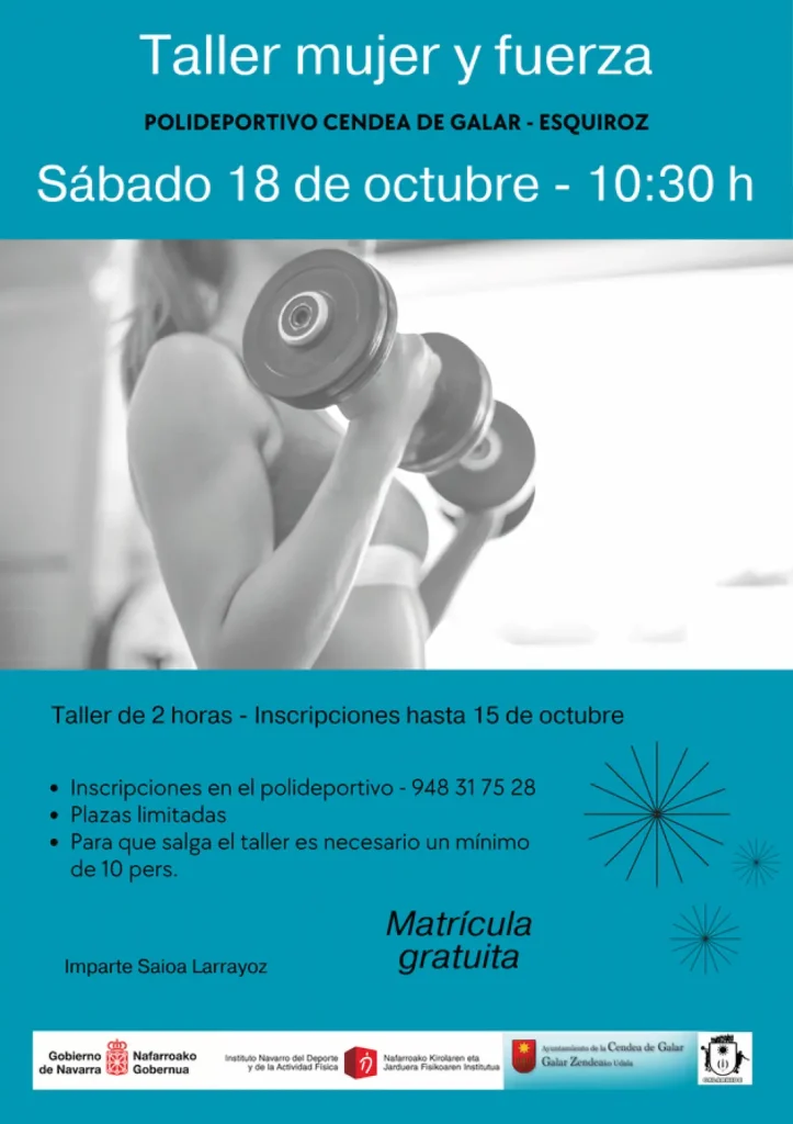 Taller mujer y fuerza