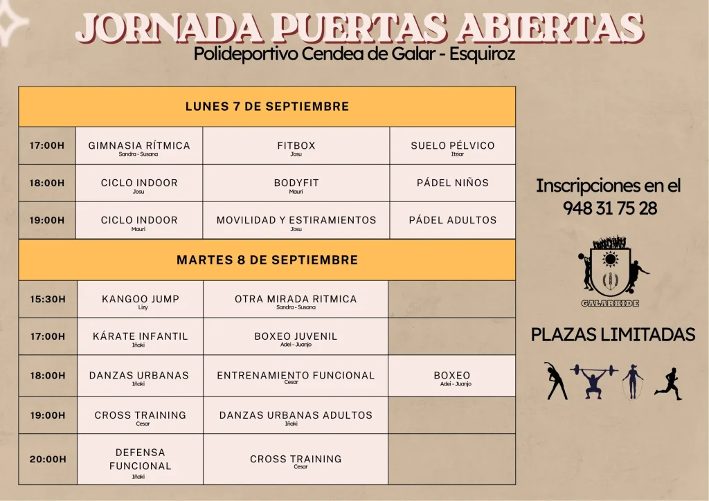 JORNADA PUERTAS ABIERTAS 26-27